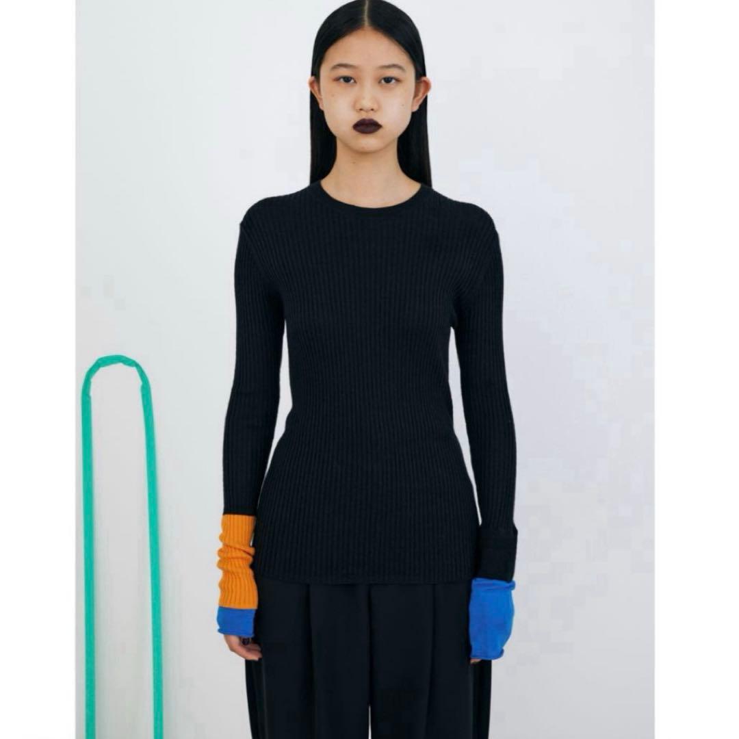 enfold Soft Wool Rib レイヤーリブPO