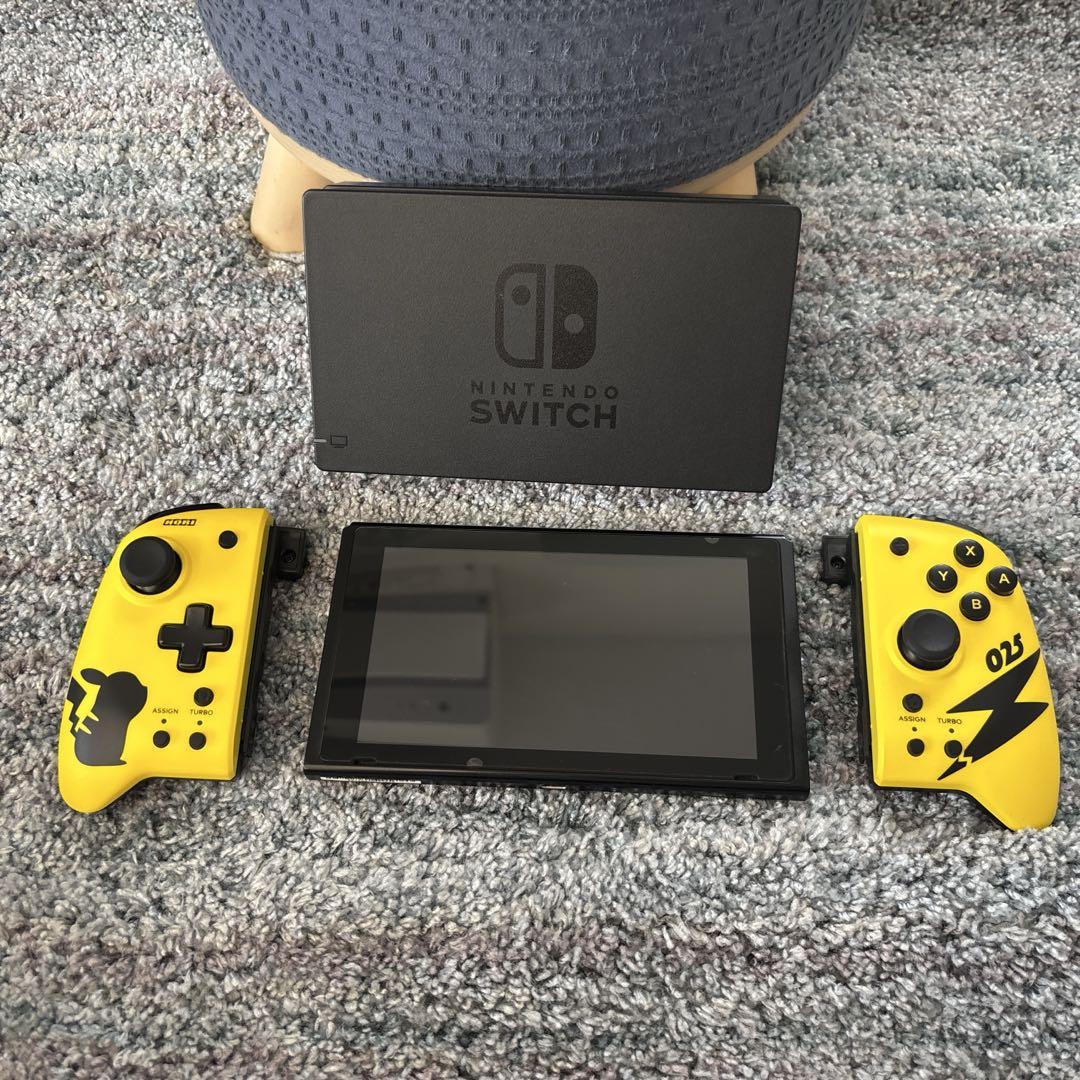 Switch 本体 ニンテンドースイッチ 美品 ピカチュウ - メルカリ