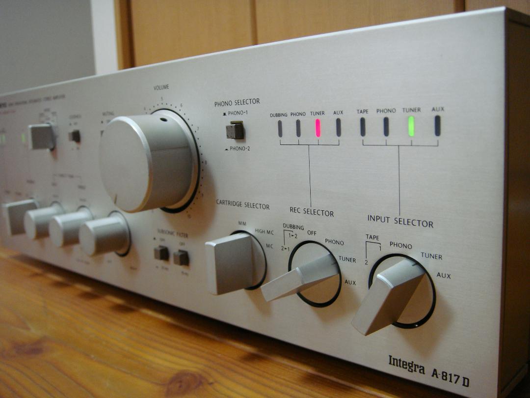 整備済 ONKYO オンキョー プリメインアンプ Integra A-817D