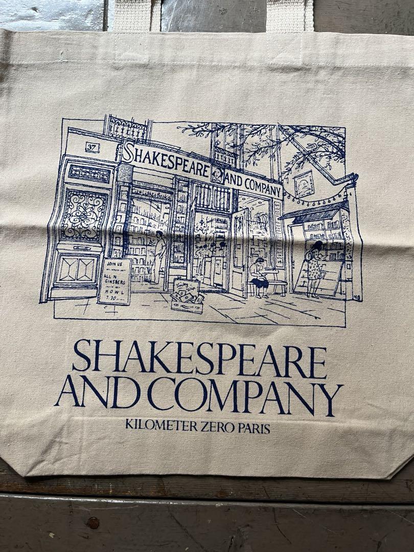 シェイクスピア　アンド　カンパニー　書店　バッグ　新品　Shakespeare