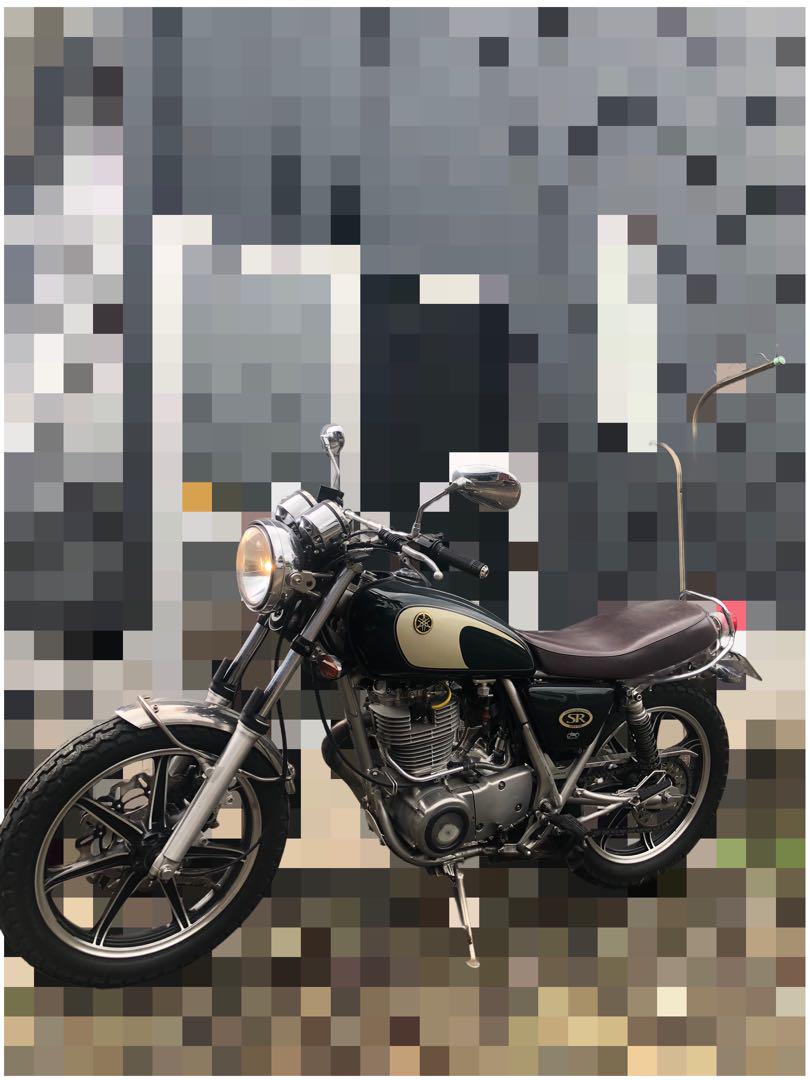 sr400 SR車検2年付き純正パーツも