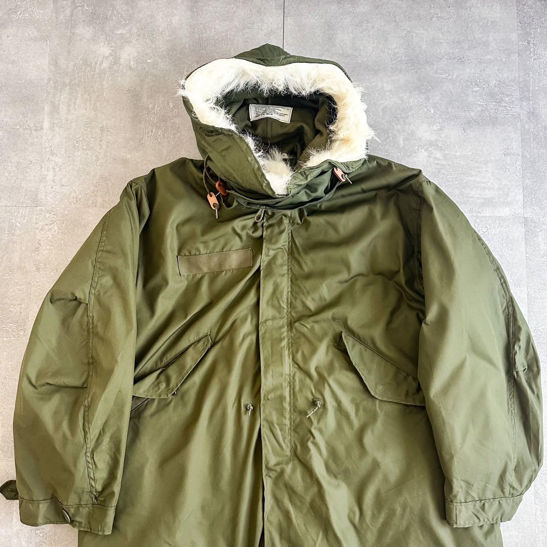 デッドストック 80s US ARMY フルセット フィッシュテールパーカー