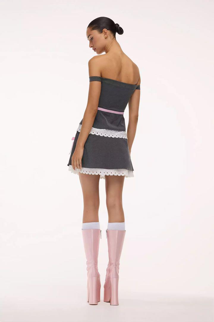 heaven by marc jacobsテーラード ボウ スカート heaven by marc jacobsテーラード ボウ スカート