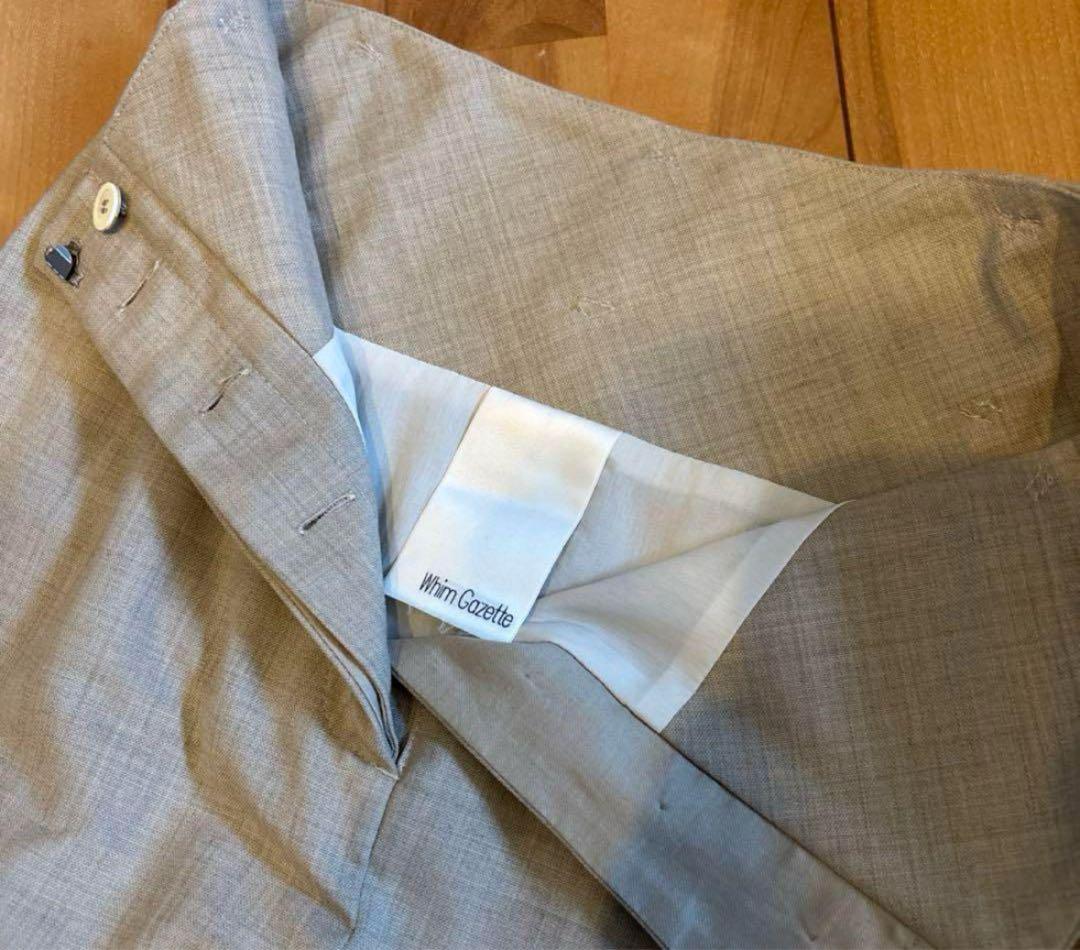 ⭐️極美品　ウィムガゼット ダブルポケットスカート 2024SS