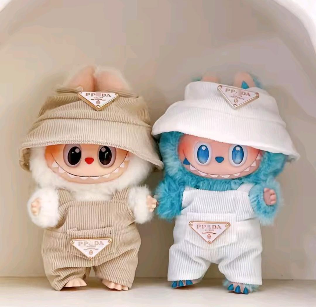 LABUBU ラブブ 着ぐるみ服 ぬい服 着せ替え服 2着セット