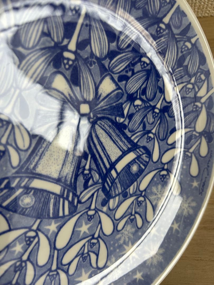 クリスマスイヤープレート1978年 北欧ヴィンテージGUSTAVSBERG