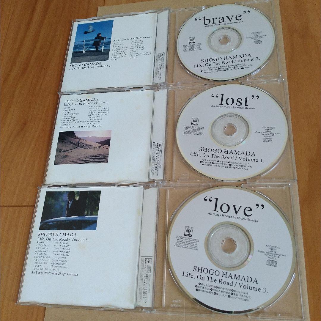 SHOGO HAMADA LIFE, ON THE ROAD 全3巻セット