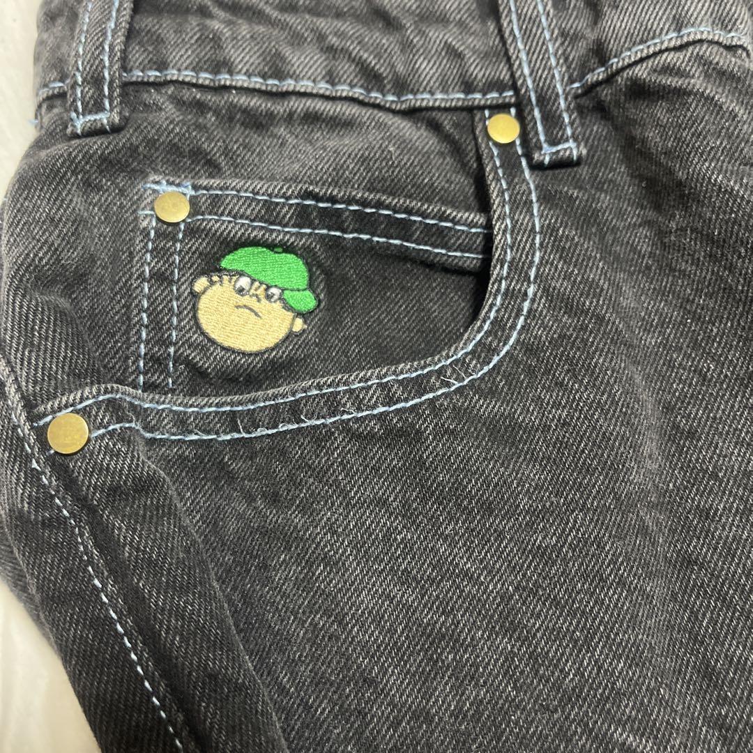 butter goods バターグッズ バギー ブラック デニム 28inch