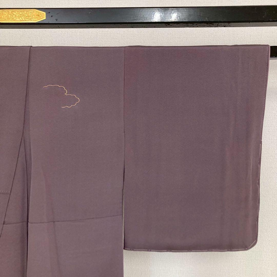 刺繍 付け下げ 正絹 紋なし 上品なデザイン 着物 U-8031 レディース
