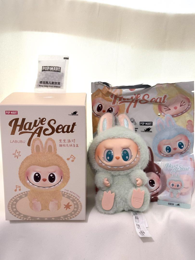 公式正規品LABUBU ラブブ ハブアシート QUQU have a seat