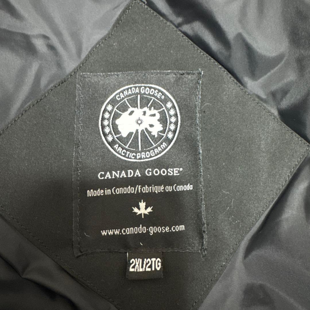 激レア　極美品黒ワッペン  　 ダウンジャケット 激レア 極美品黒ワッペンCanada Goose ダウンジャケット - メルカリ