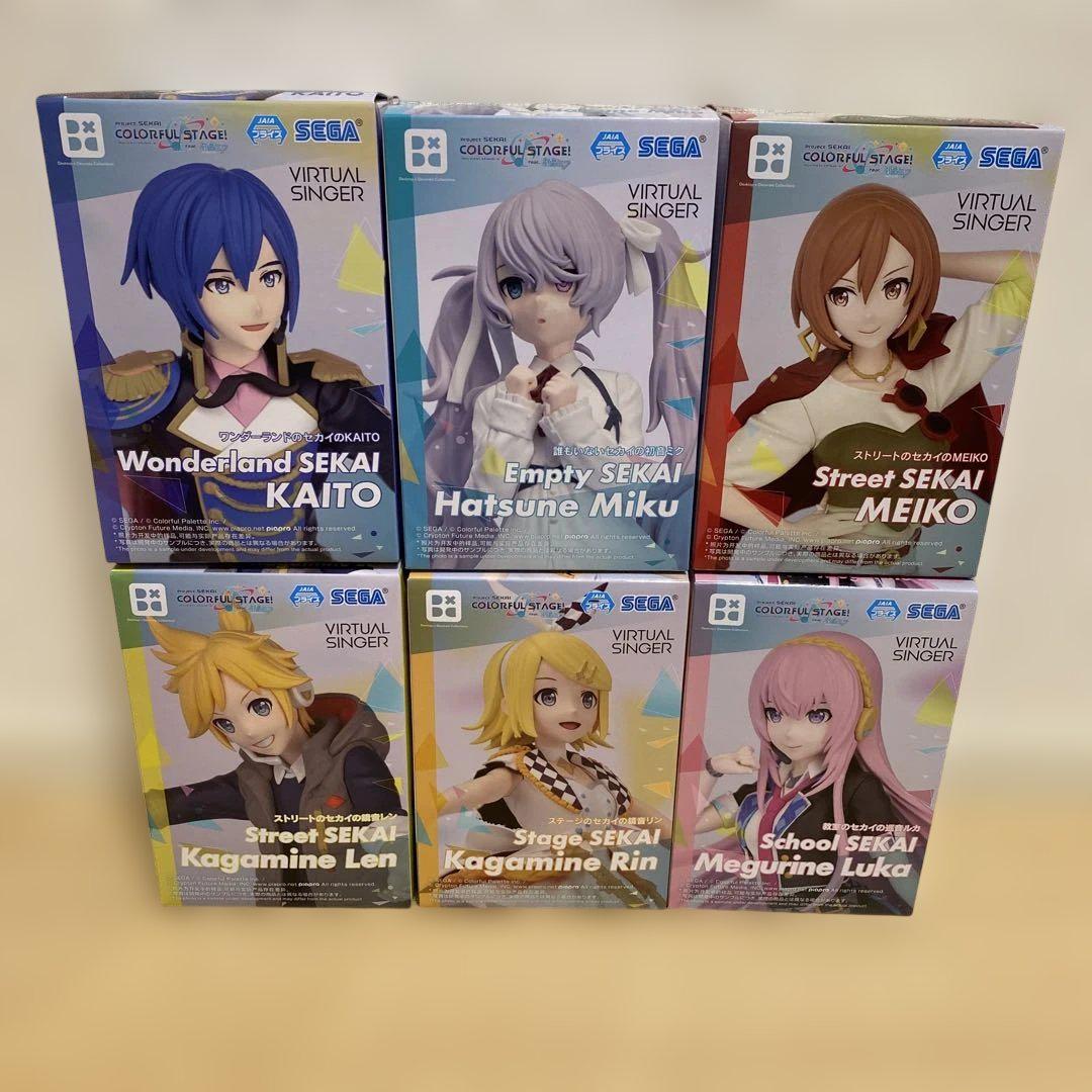 プロジェクトセカイ カラフルステージDisk topフィギュア6体セット
