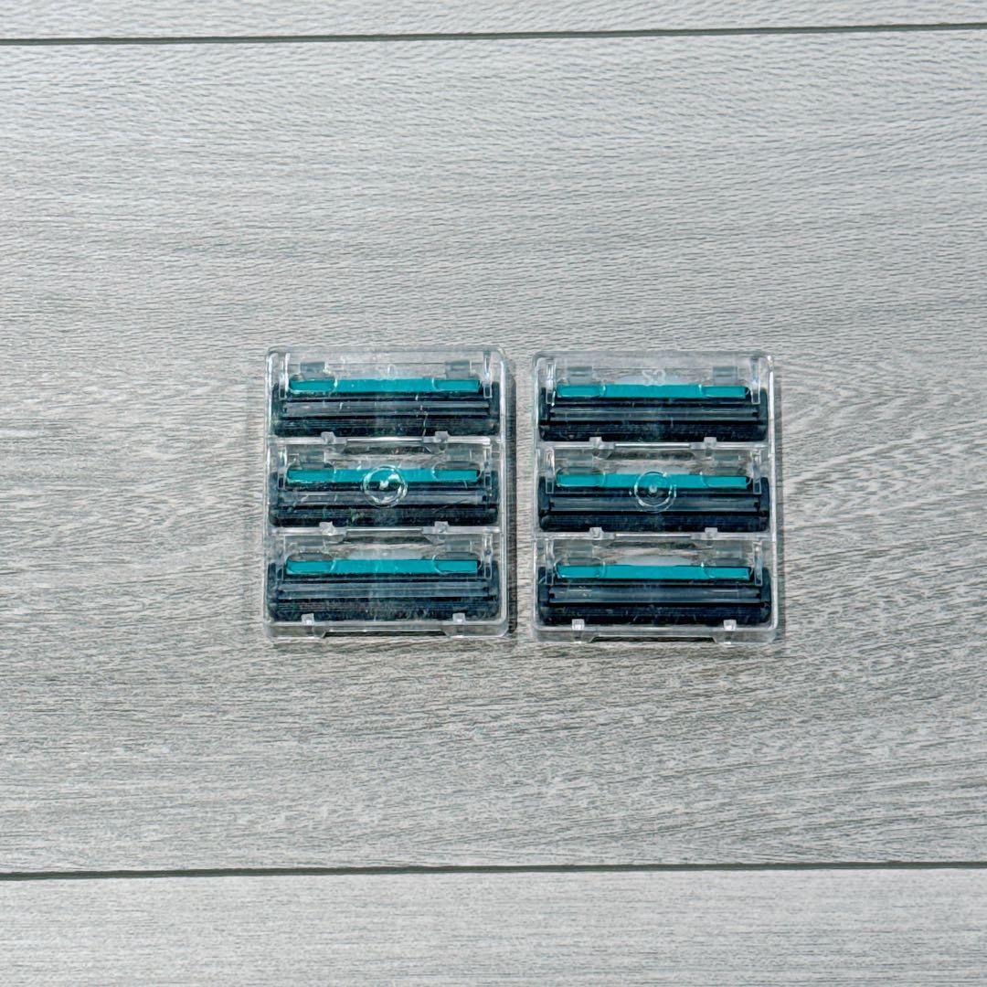 6個のストレートで交換可能なメンズホルダーかみそりAWSDC