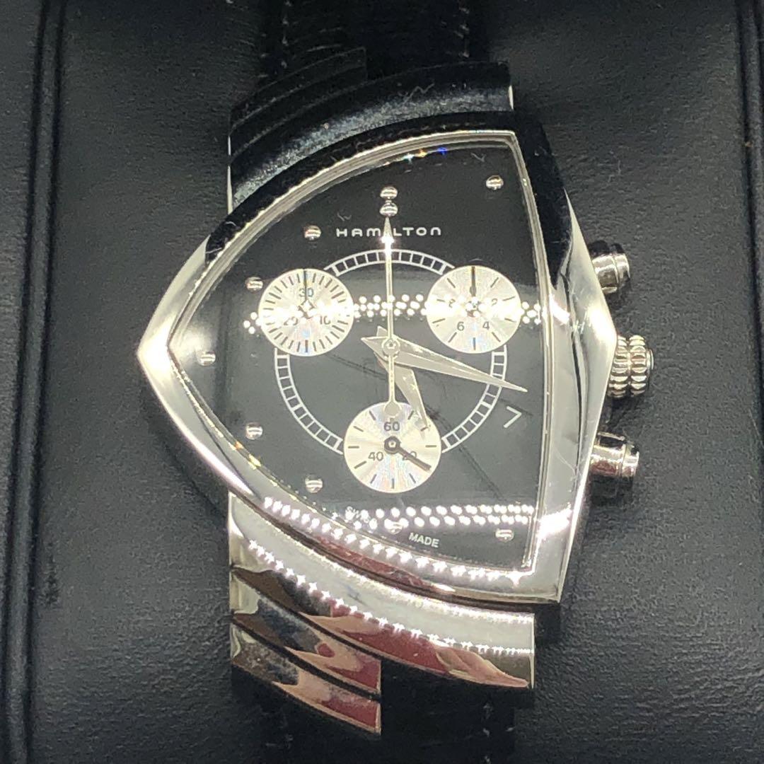 ハミルトン ベンチュラ　クロノグラフ　腕時計　3N2310