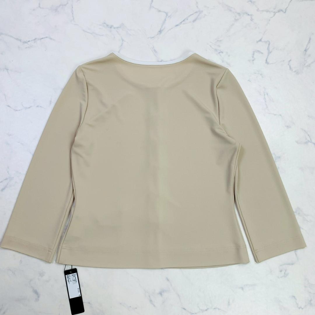 【ファッション通販】 美品☆フォクシー 40 ストレッチ タピオカビーンズカーディガン トップス