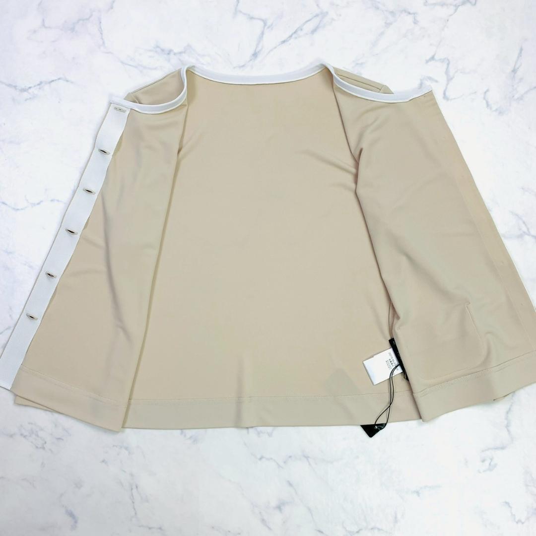 美品☆フォクシー タピオカビーンズカーディガン ストレッチ 40