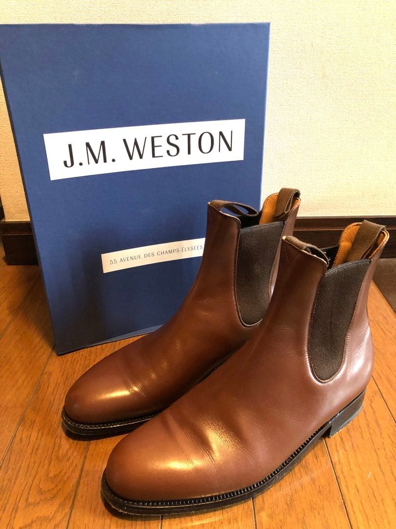 JMweston 705 サイドゴアブーツ26cm J.M. WESTON