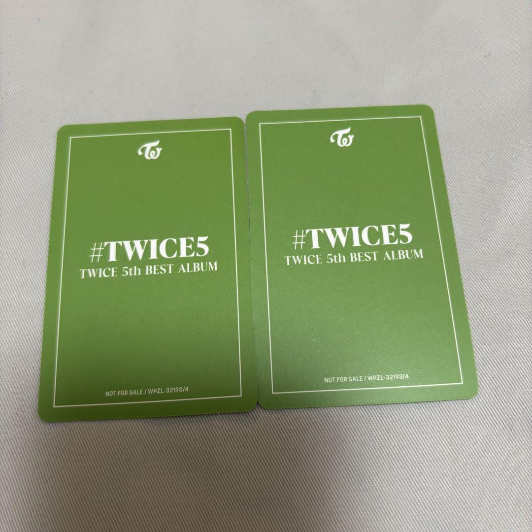 TWICE5 初回限定盤B チェヨン トレカ コンプリートセット - メルカリ