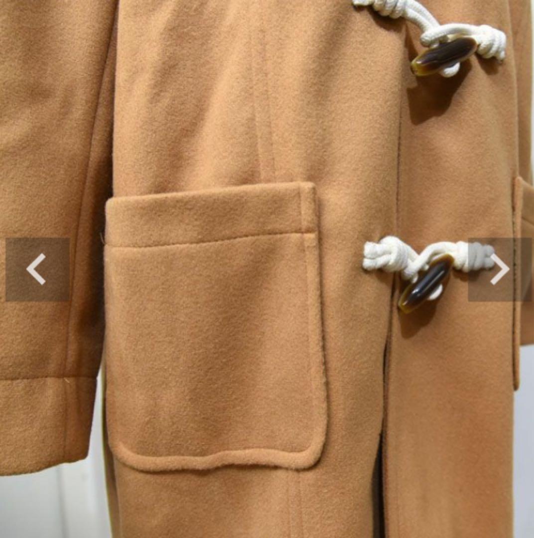 新品!未着用品!★極美品★上質。 HugHugダッフルコート フード付き。ハグム 新品!未着用品!★極美品★上質。 HugHugダッフルコート フード付き。ハグム