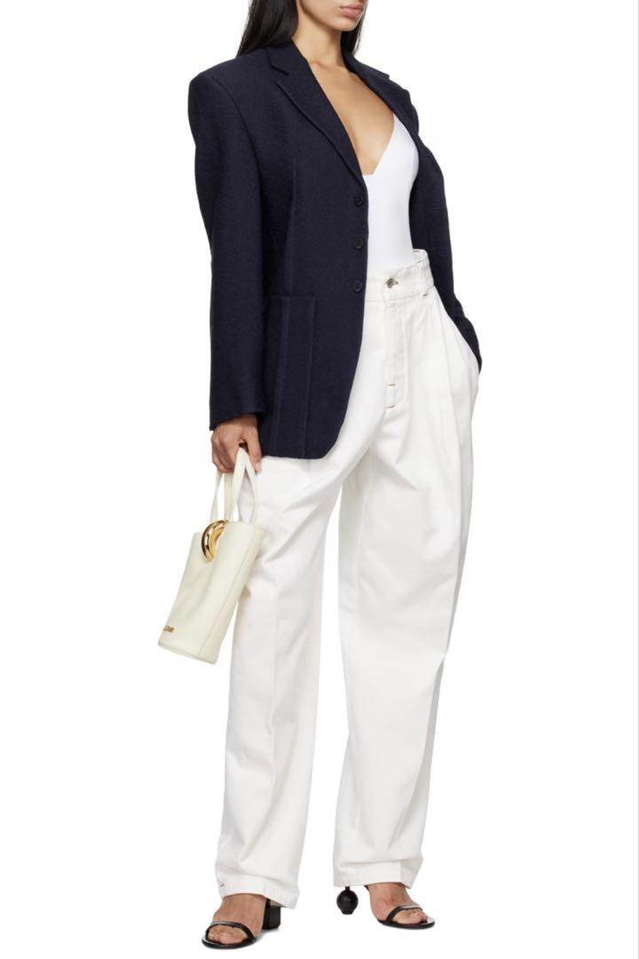 定価50%off 【新品】JACQUEMUS ジャックムス ホワイトデニム