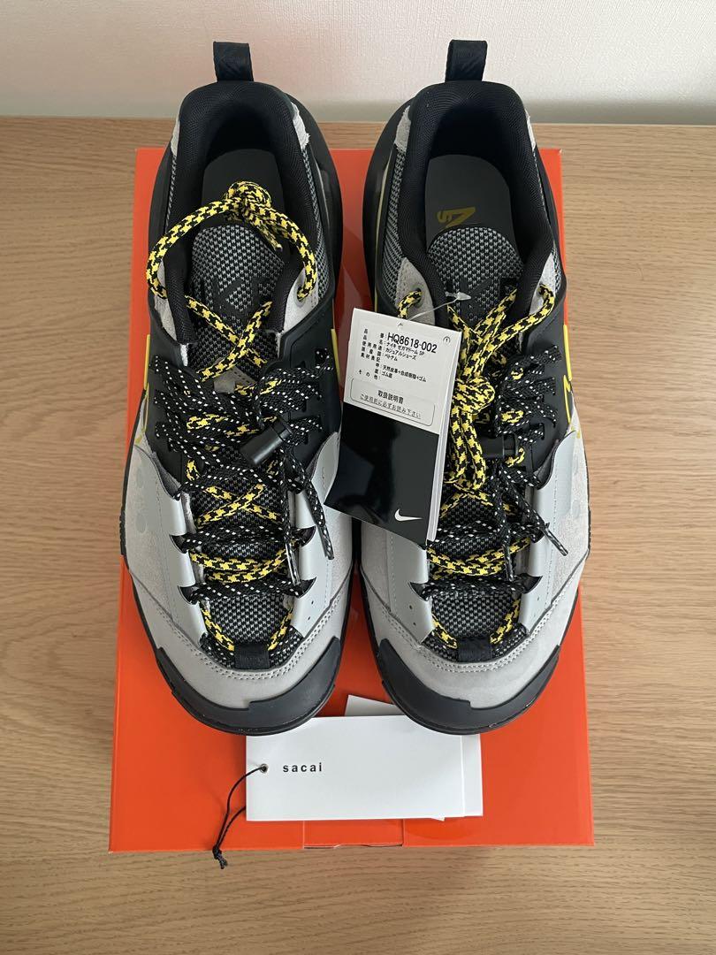 靴 Sacai x Nike Zegamadome silver 29cm