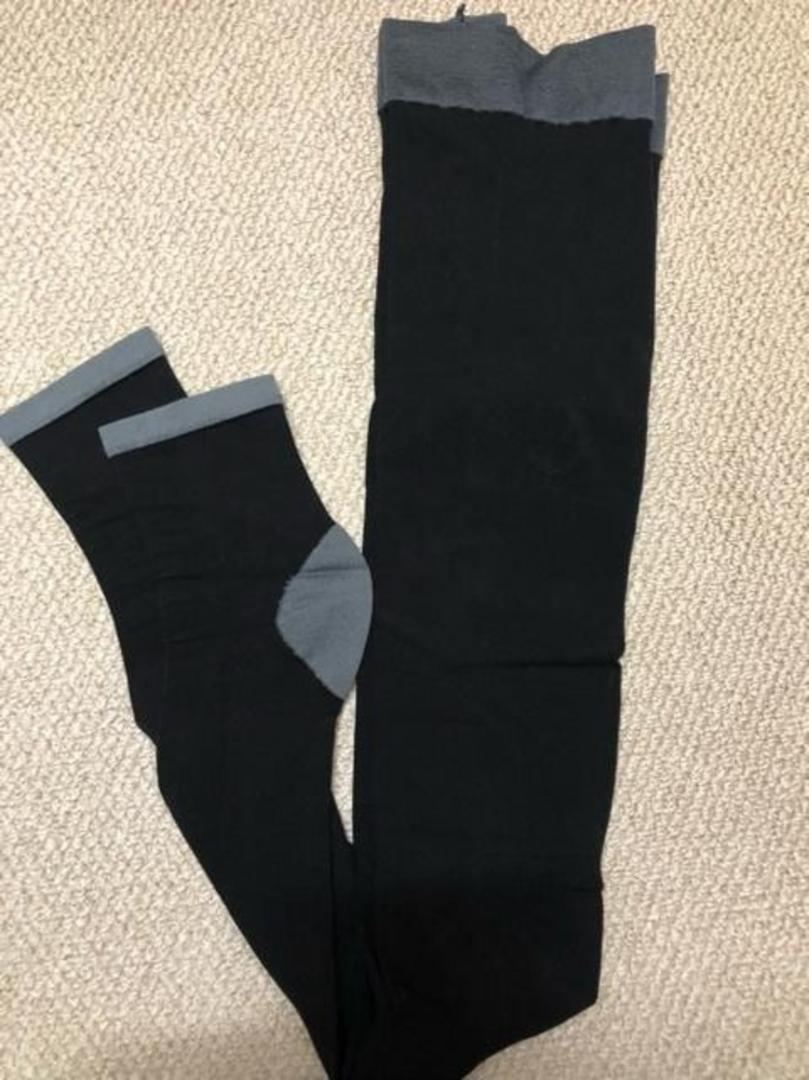 新品☆3L～5L♪おやすみニーハイソックや着圧トレンカなどまとめて〇A885