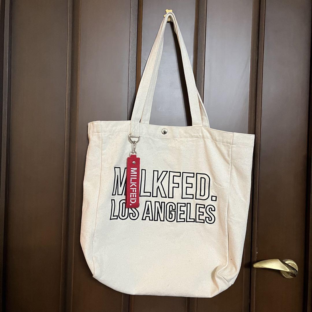 ベイスターズ milkfed トートバッグ 横浜DeNAベイスターズ×MILKFED./ハートトートバッグ