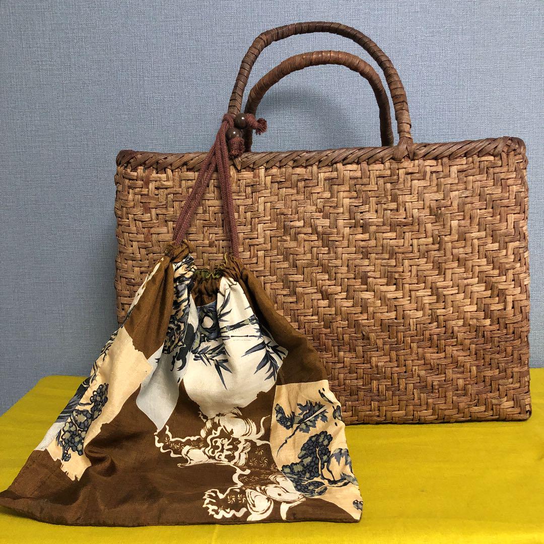 国産山葡萄 かごバッグ （網代）