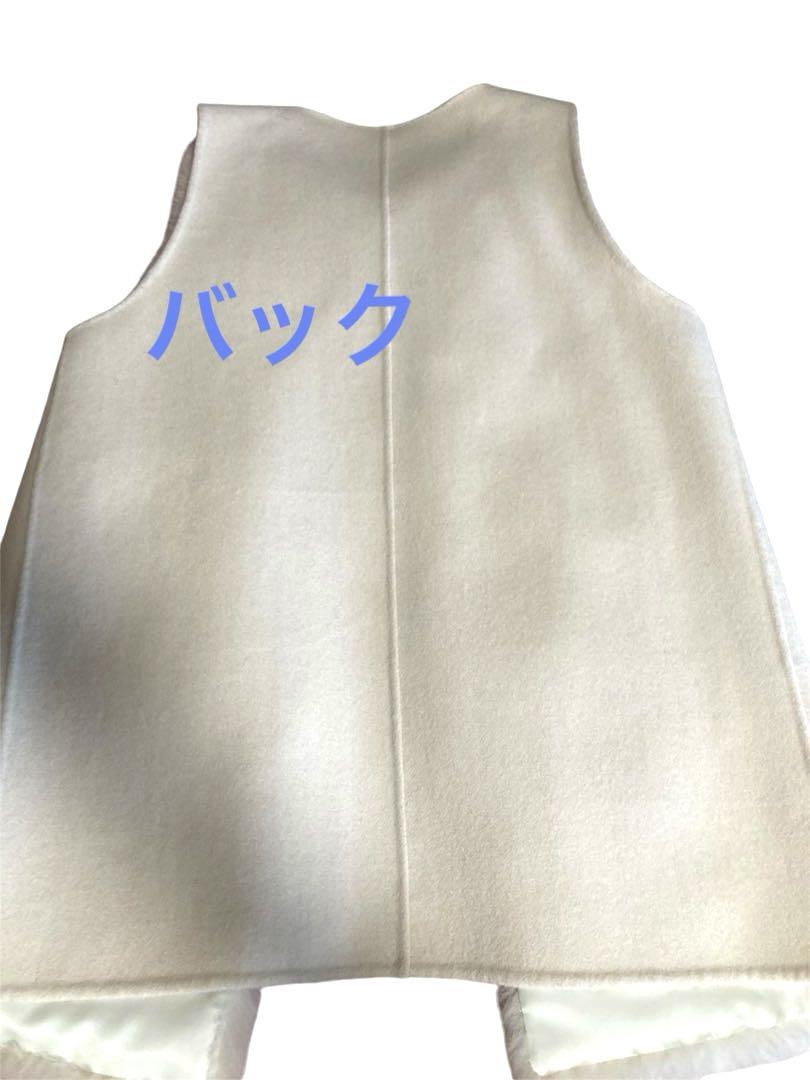 【新品】可愛すぎる　ANAYI　  アナイ　カシミヤ　ファー　ジレ　ベスト
