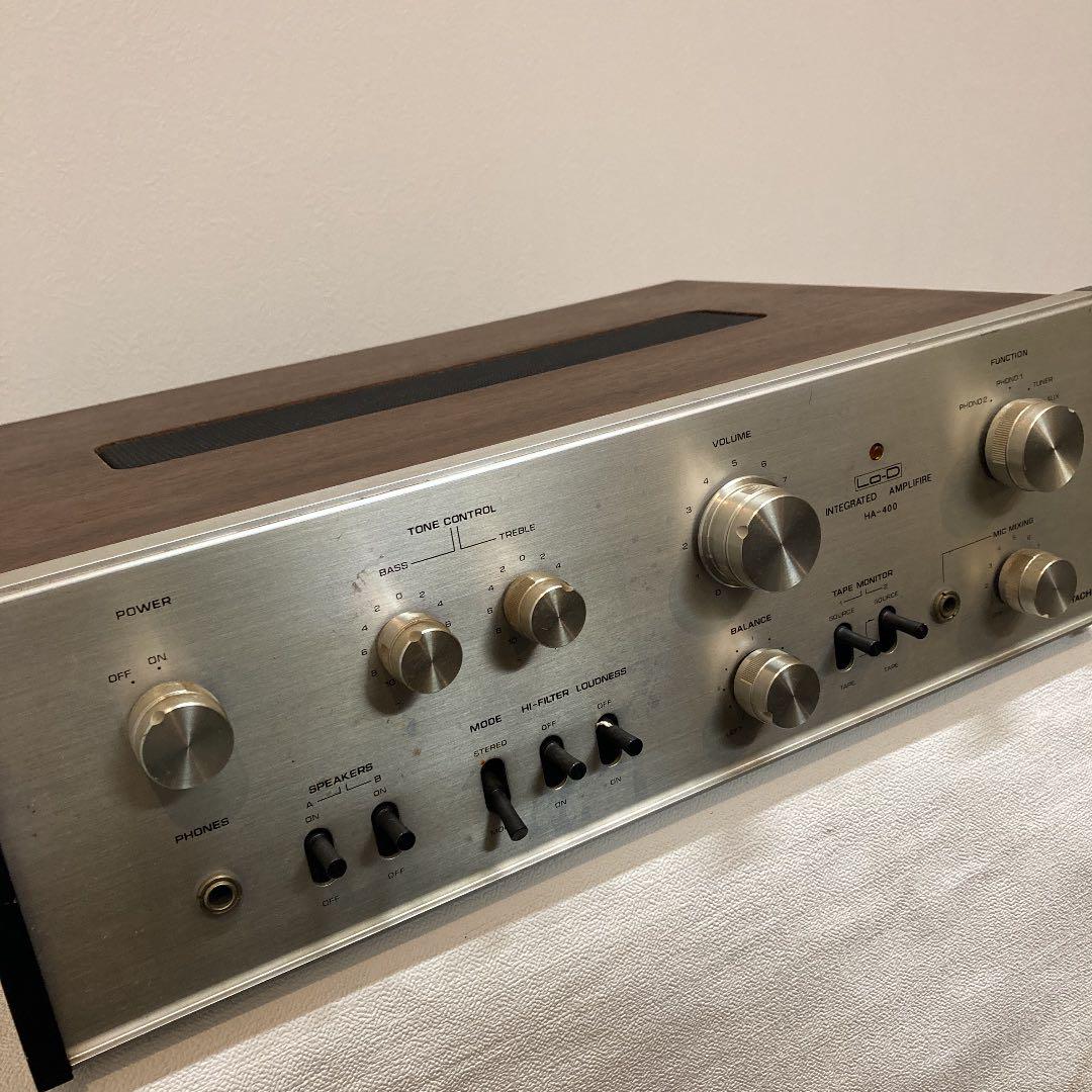 HITACHI Lo-D プリメインアンプ❗️昭和レトロオーディオ