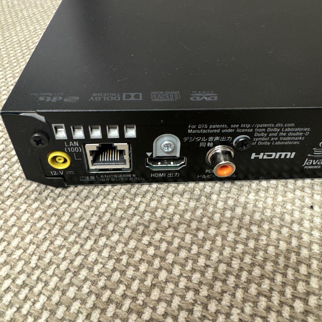 Blu-rayプレーヤー　ソニー　SONY