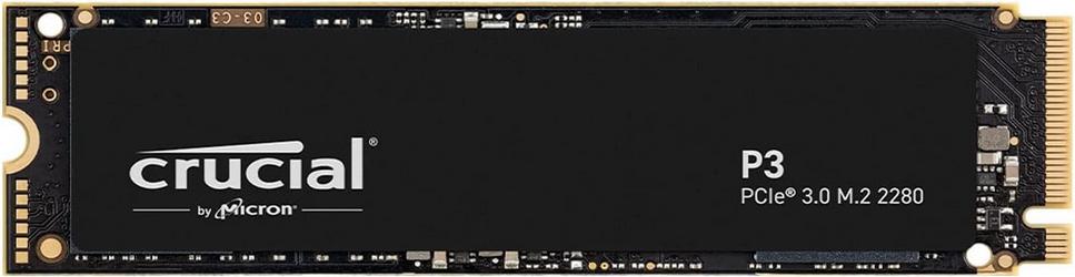 新品同様、動作確認済みのCrucial P3 SSD NVME 4TB　1個