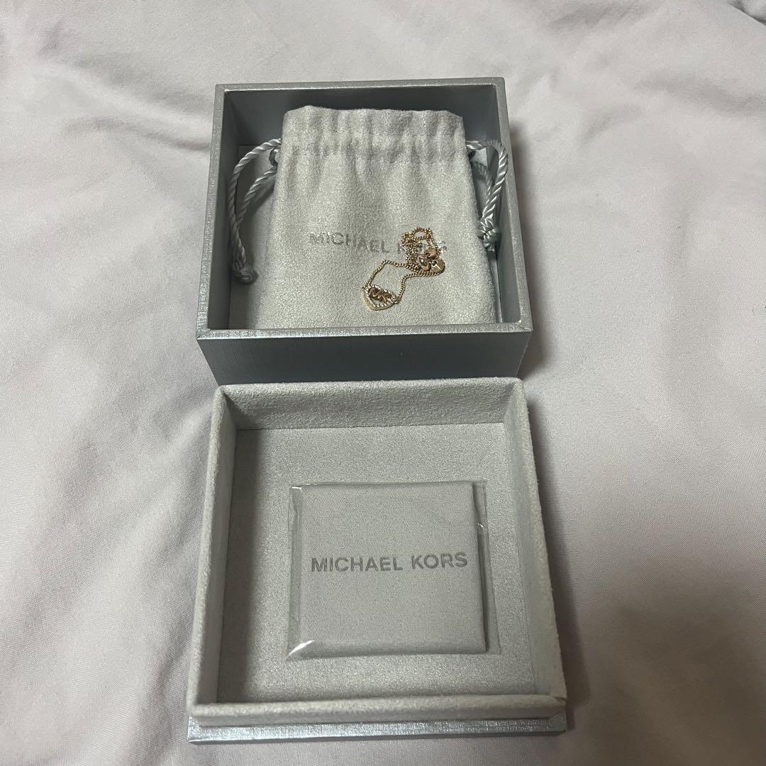 MICHAEL KORS ピンクゴールドブレスレット