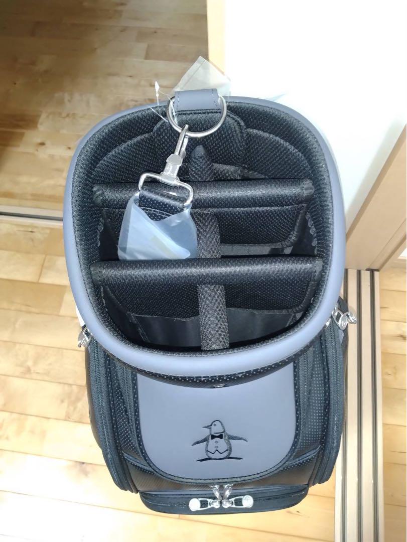 【新品‼️】MUNSINGWEAR ゴルフバッグ 9.5型 大口径 ブラック