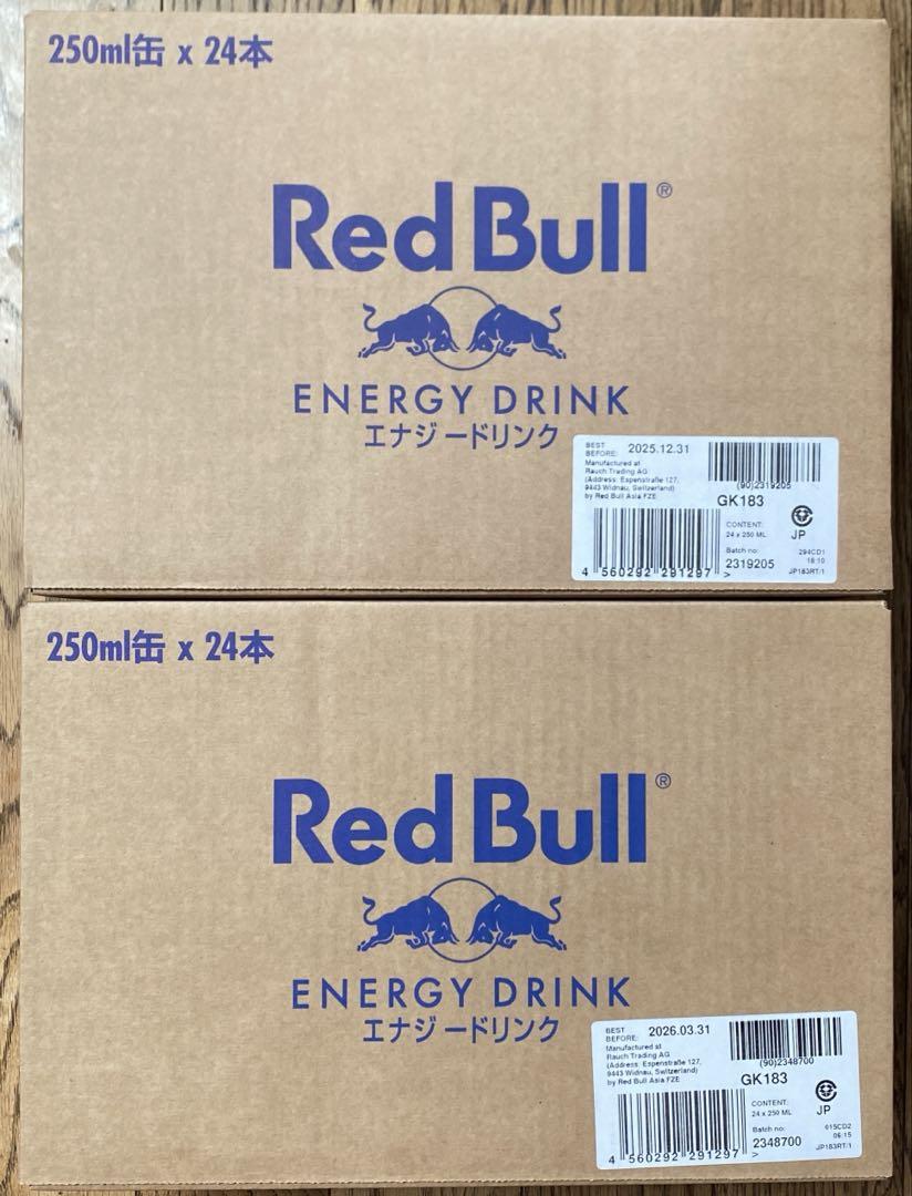 Red Bull 250ml 48本 レッドブル エナジードリンク