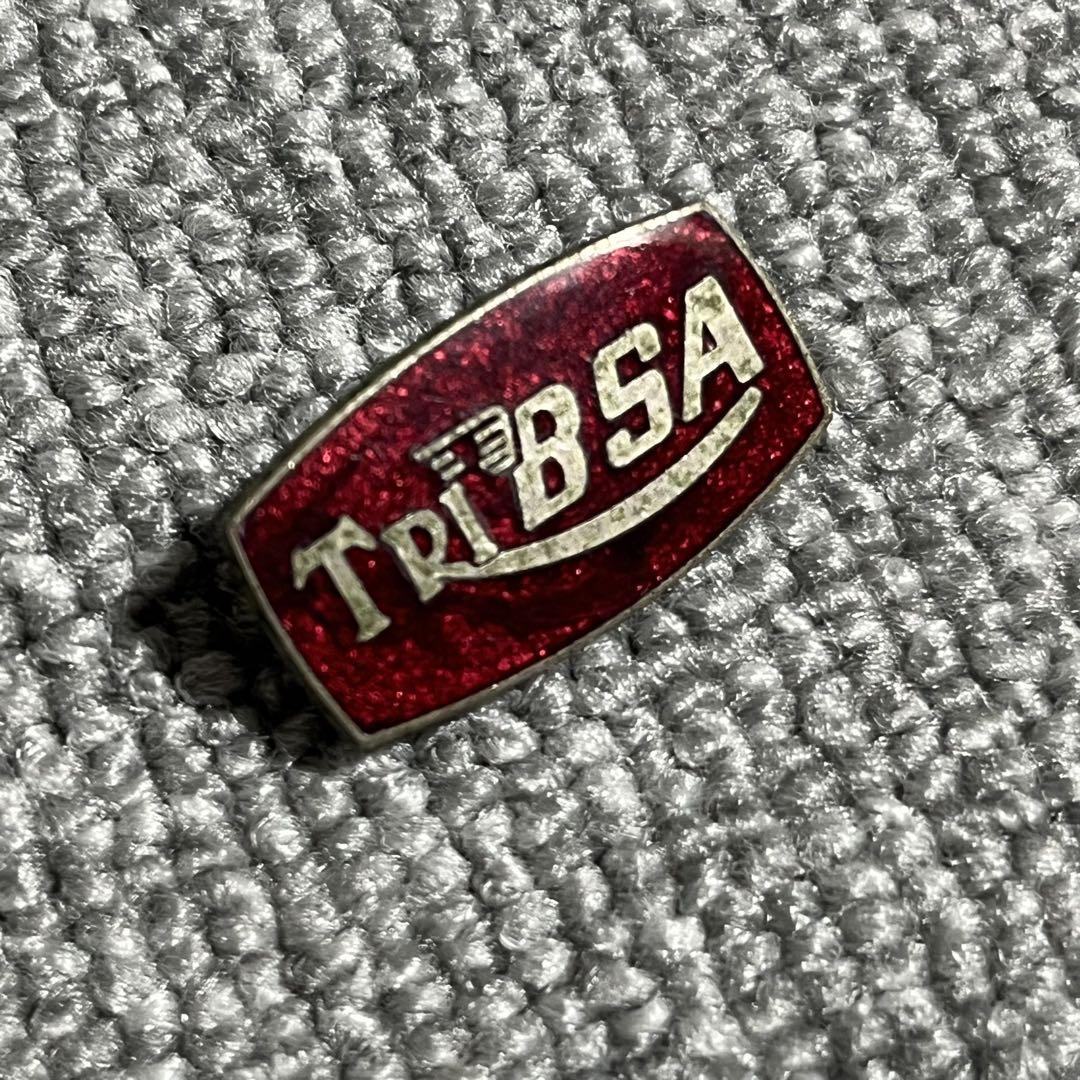 ヴィンテージ トリビザ TRIBSA トライアンフ BSA ピンズ ピンバッジ