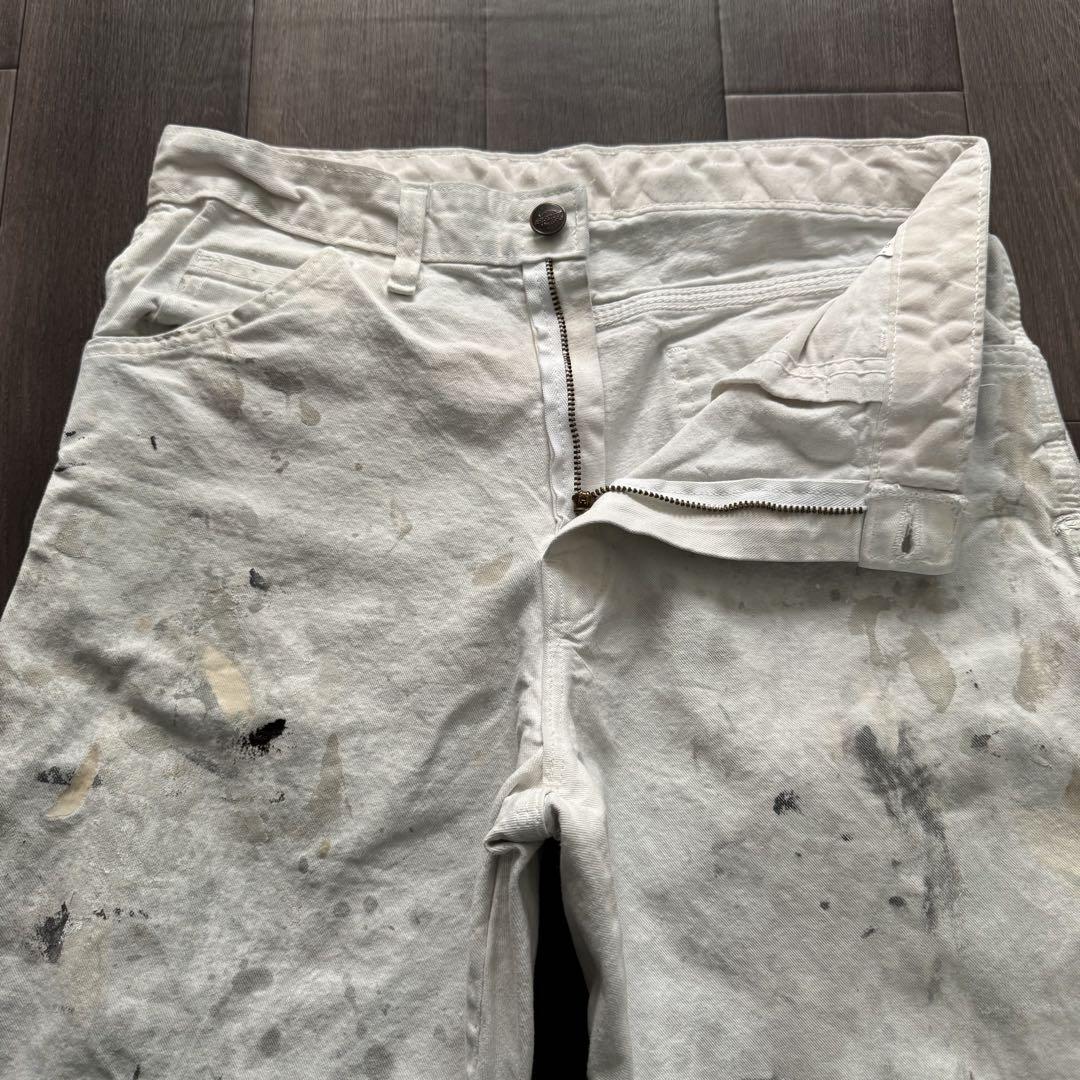 Dickies SherwinWillams ペインターパンツ ホワイト ペンキ