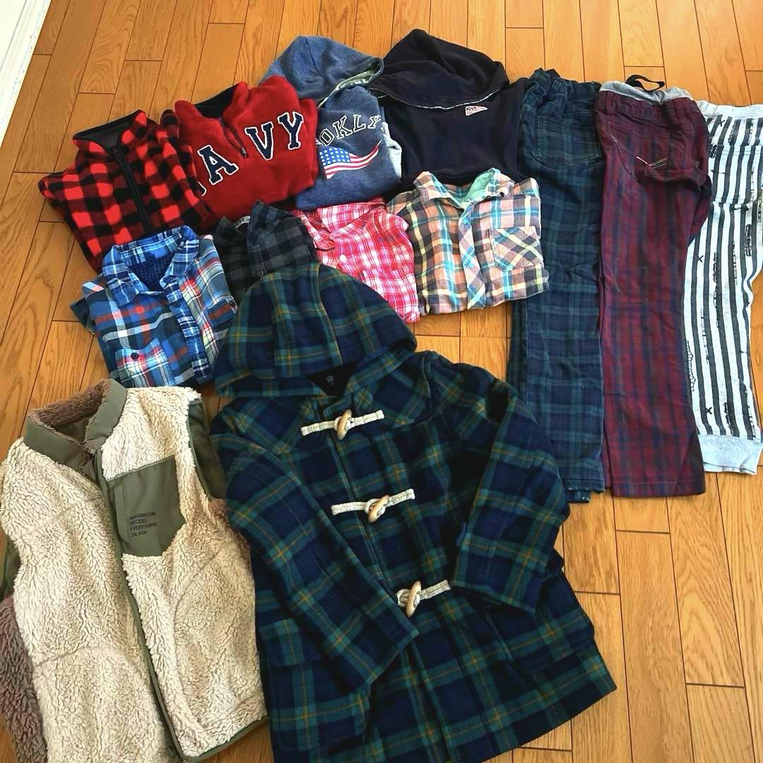 子供服　男の子　まとめ売り　140 150 31点 子供服(男の子)まとめ売り 140サイズ - メルカリ