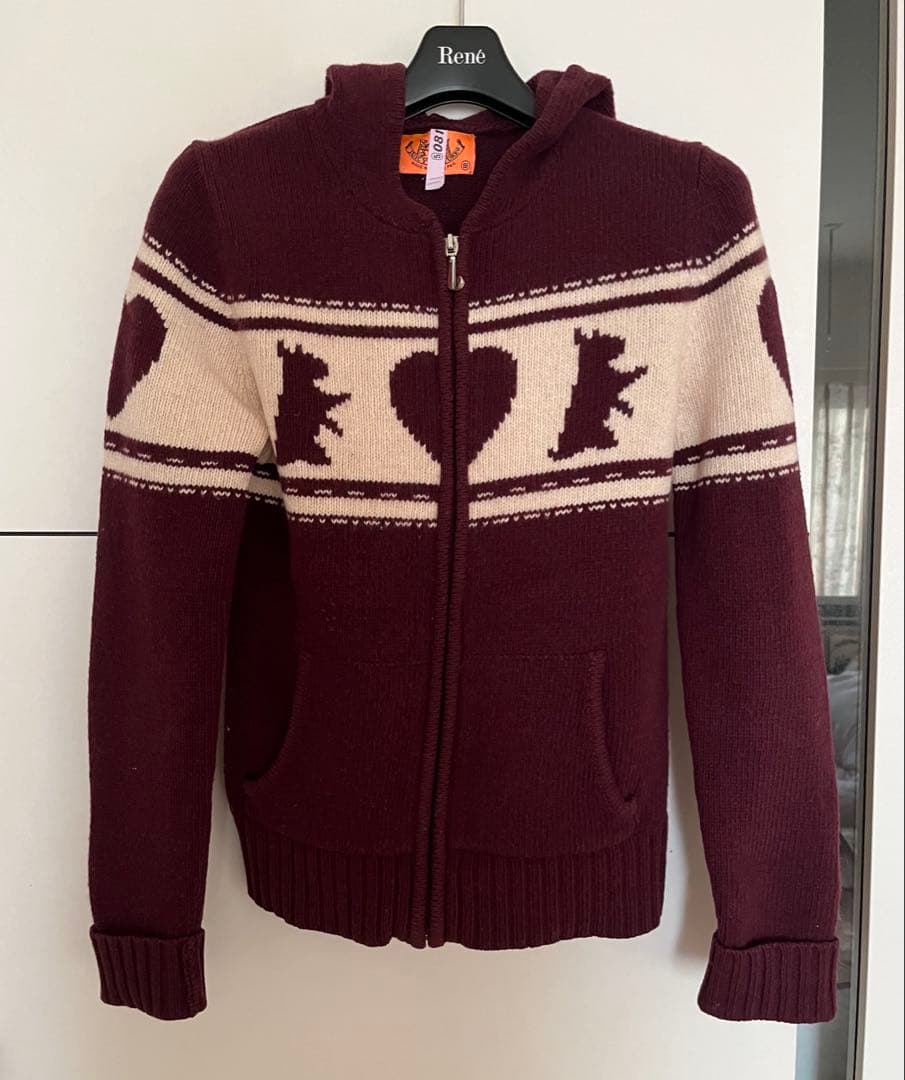 ジューシークチュール フード ニット セーター SS JUICY COUTURE