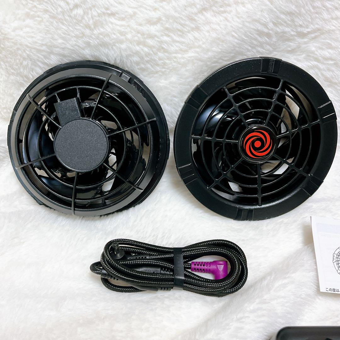 ✅ファンバッテリーセット 40V 30000mAh 大容量 5段階風量調節