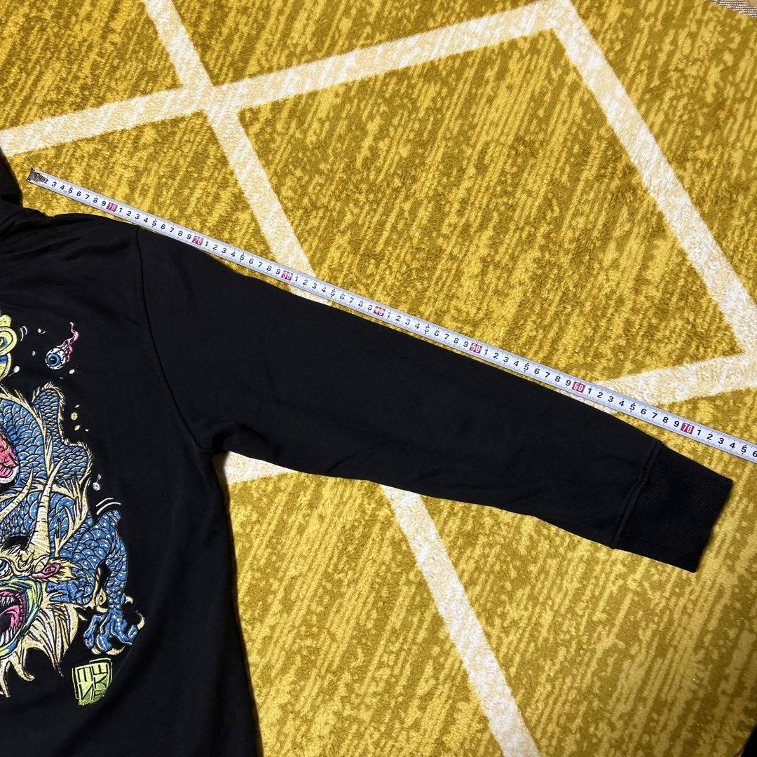 ②・ミシカ・超ド派手BIG刺繍・希少品・入手困難・激レアフーディ