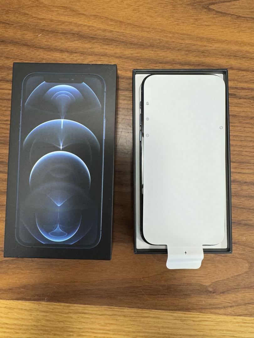 【美品】iPhone 12 pro パシフィックブルー 128GB SIMフリー