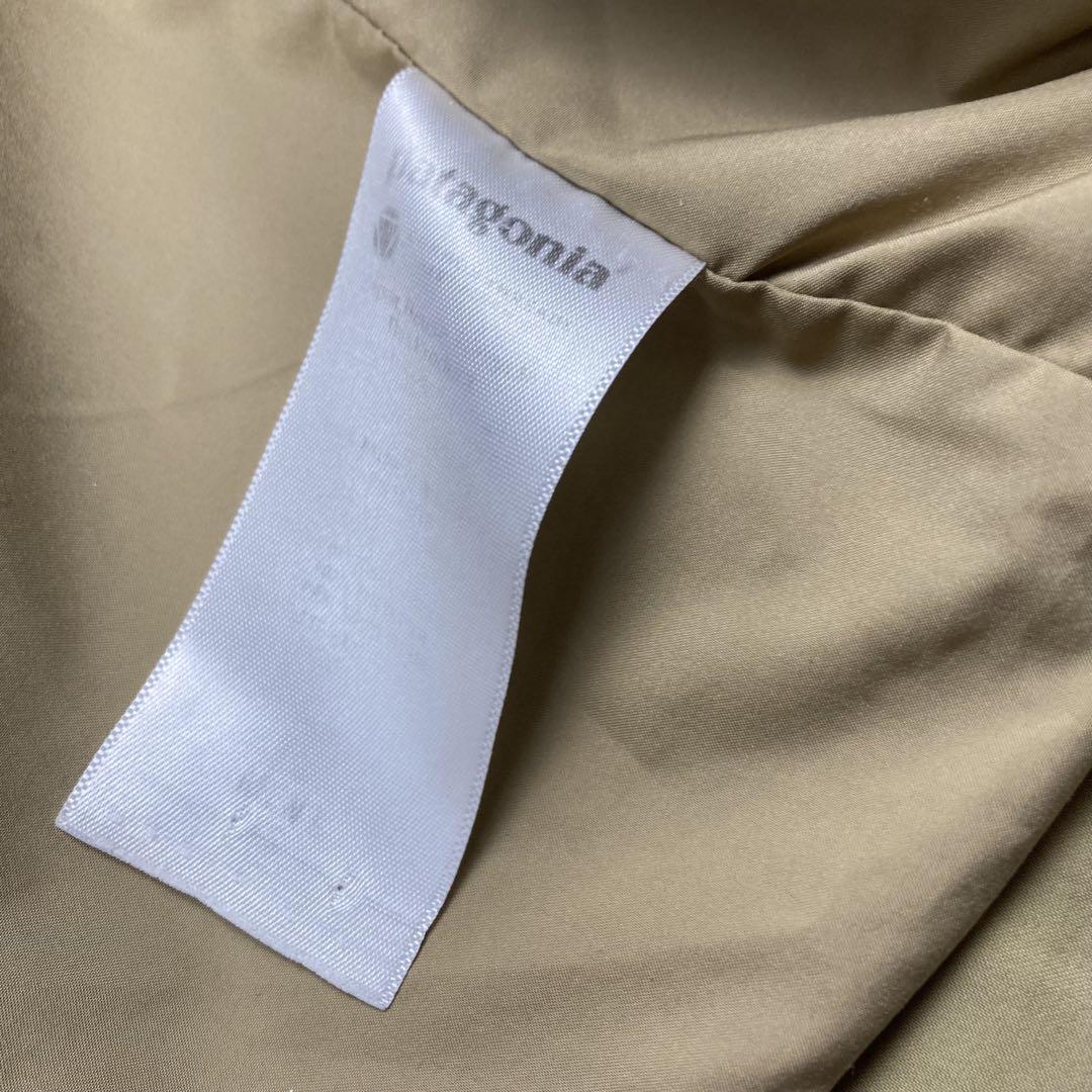 Patagonia パタゴニア　ステンカラー　レイン　コート　ベージュ　XS