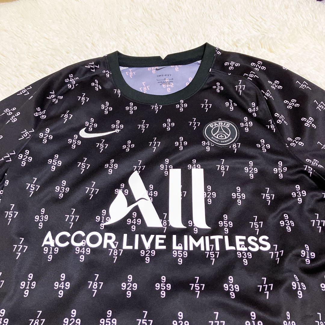 NIKE PSG パリサンジェルマン 21-22 ゲームシャツ プレマッチトップ