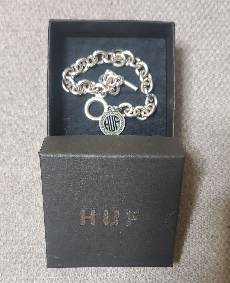 HUF シルバー チェーンネックレス