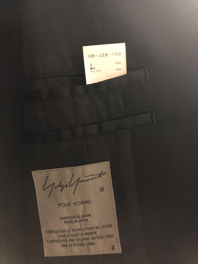 Yohji Yamamoto POUR HOMME  アンバランスジャケット2
