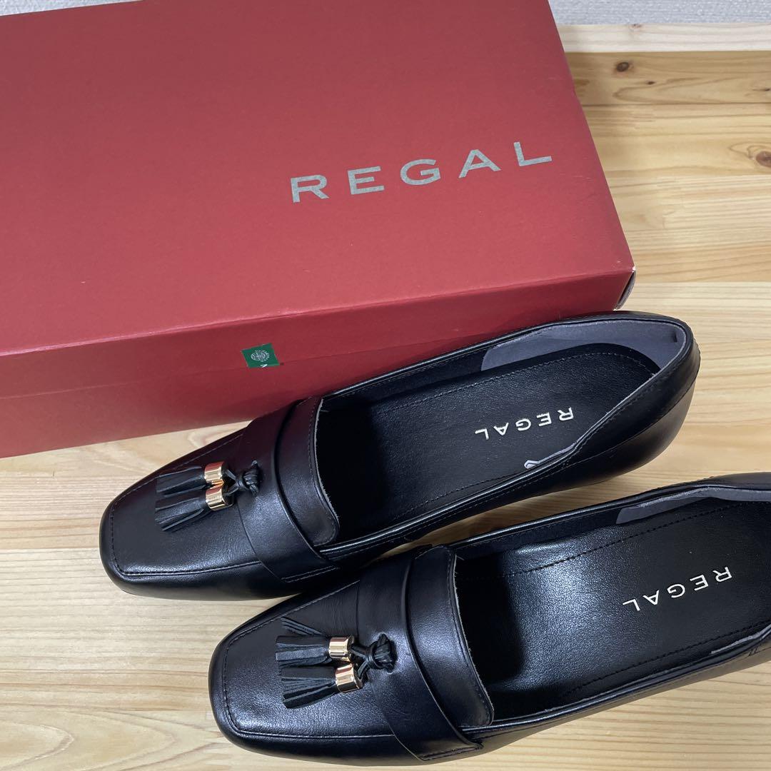 【新品】リーガルレディース F90Q タッセル付きパンプス 23センチ REGAL タッセル付きパンプス（F90QBJ_S） | 靴のリーガル