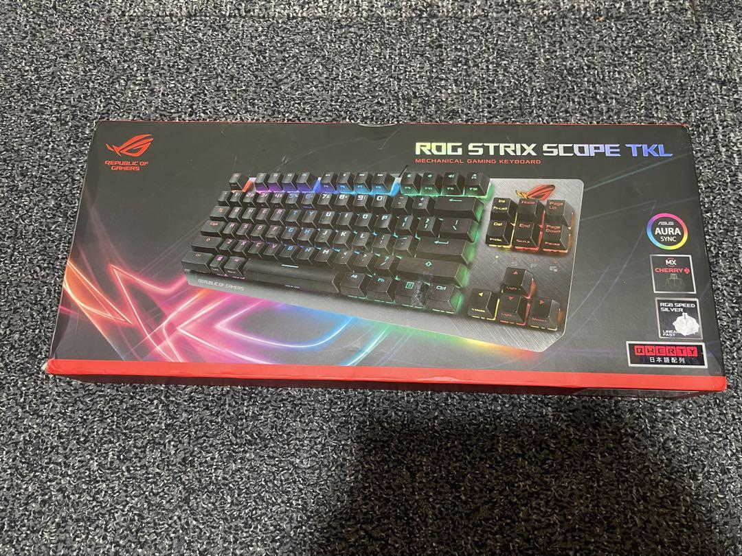 ASUS ROG Strix Scope TKL ゲーミングキーボード
