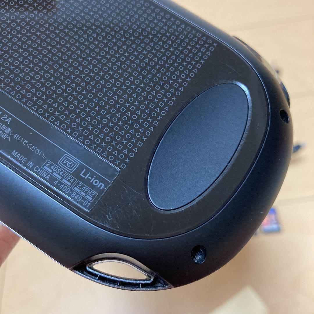 【お値下げ】PlayStation®Vita クリスタル・ブラック Wi-Fi