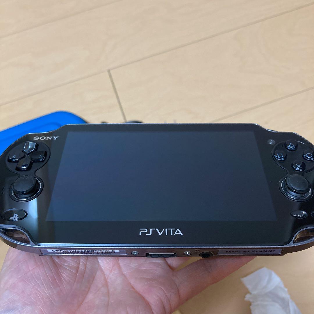 【お値下げ】PlayStation®Vita クリスタル・ブラック Wi-Fi